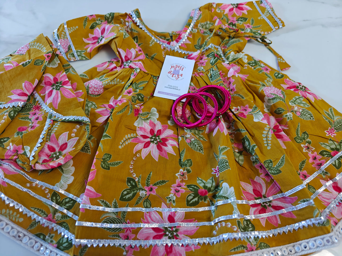 Angrakha Top with Dhoti pants