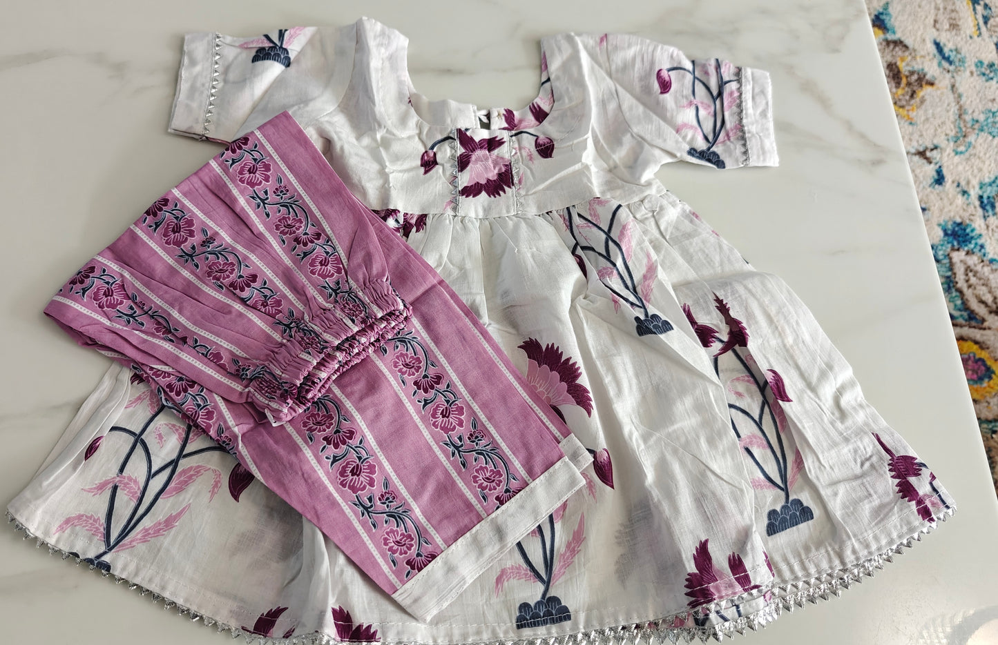 Samara matching girls kurti- Pants