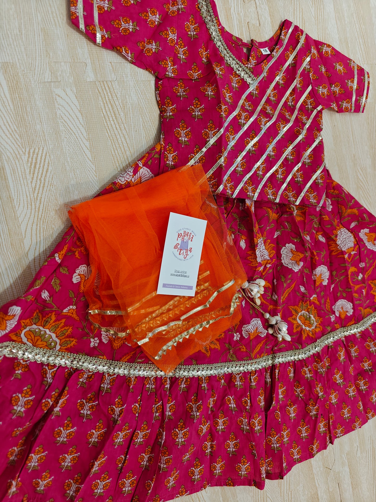 3 PC Lehnga Choli with dupatta
