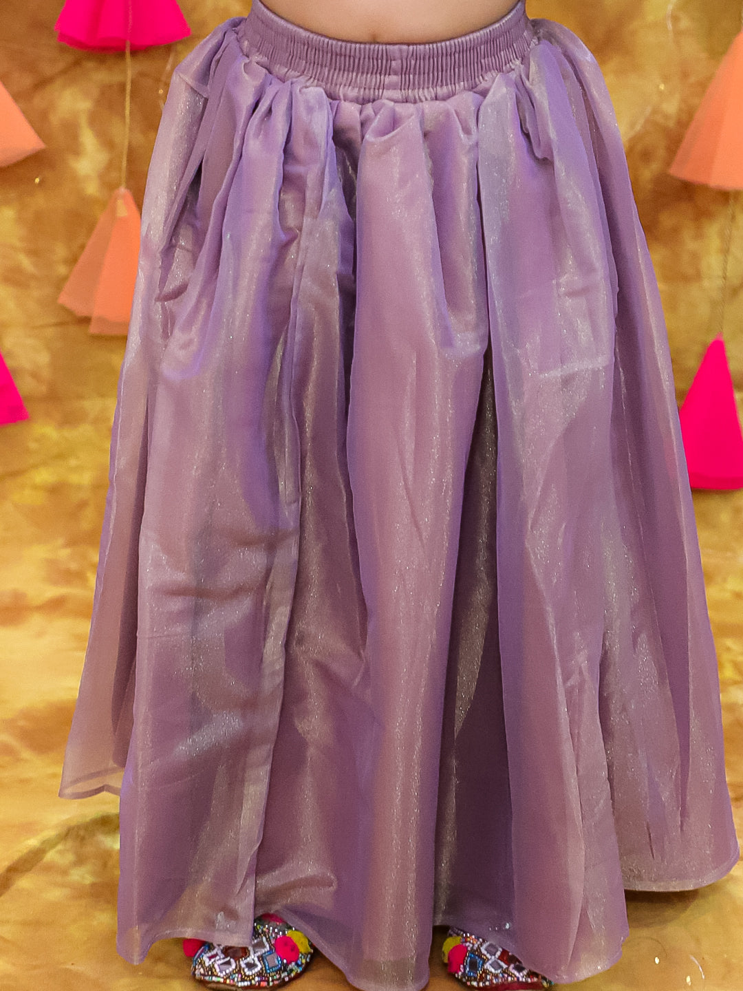 Girls and Toddlers velvet lehnga set