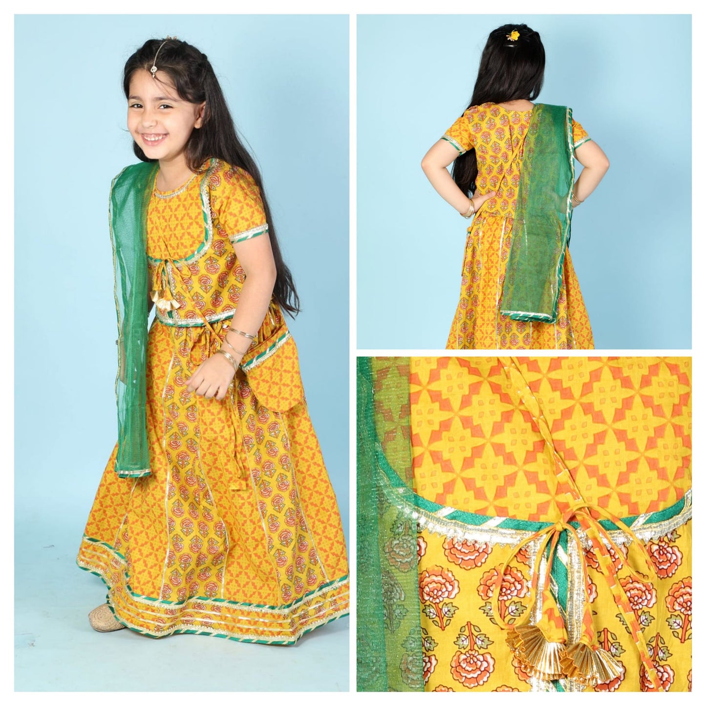 Radha Block Print Lehnga Choli