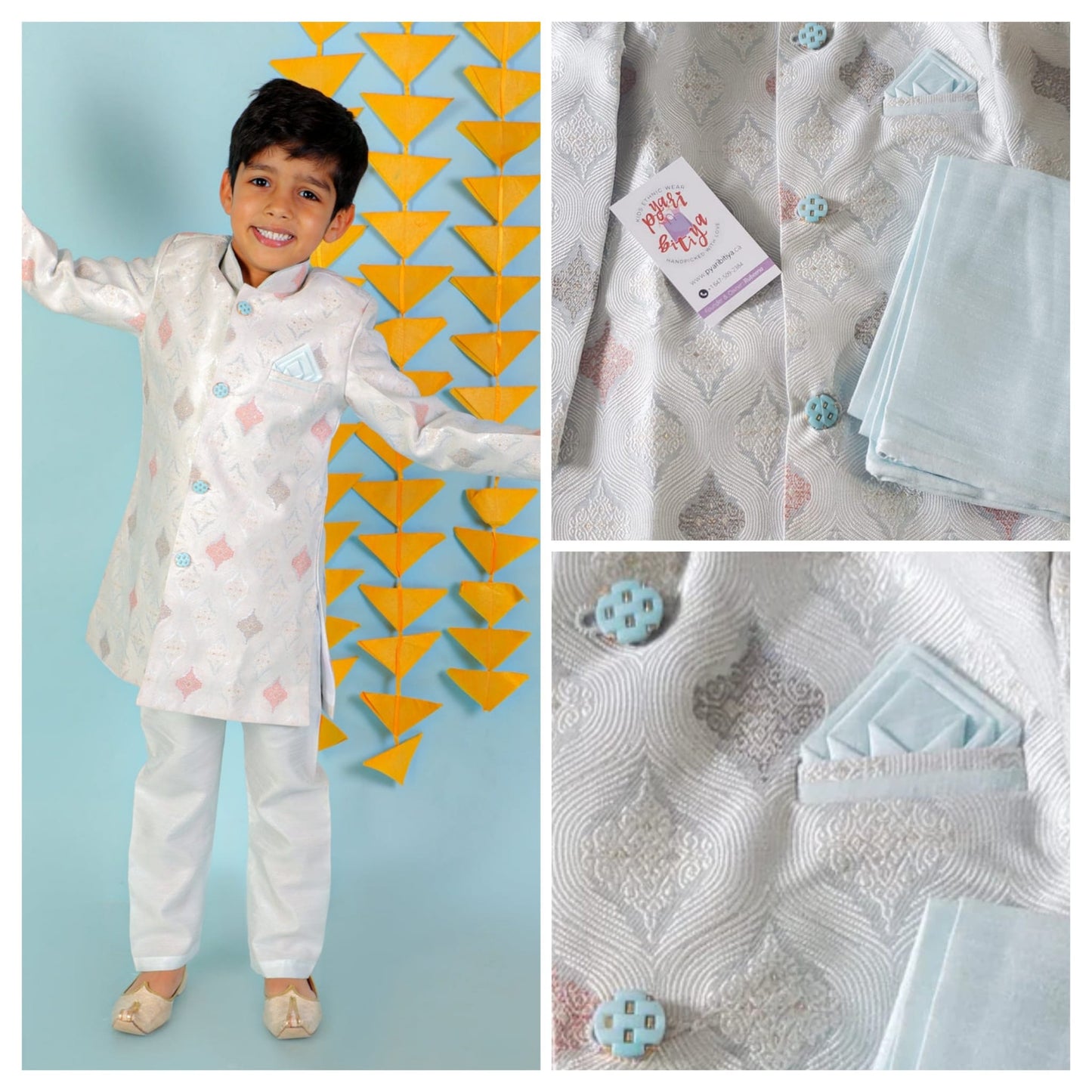 Boys Rooh Sherwani set