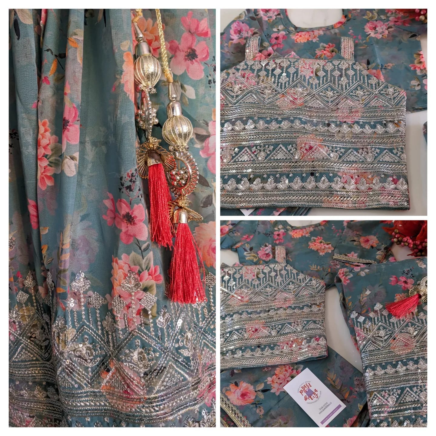 Bahaar 4 pc lehnga choli
