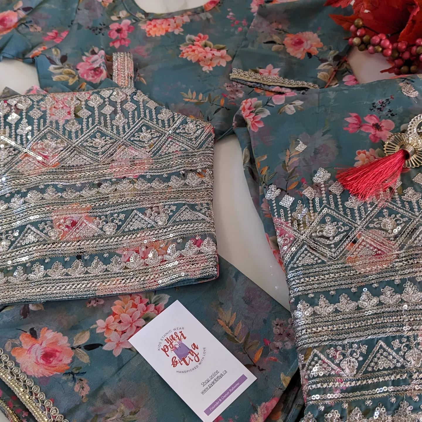 Bahaar 4 pc lehnga choli
