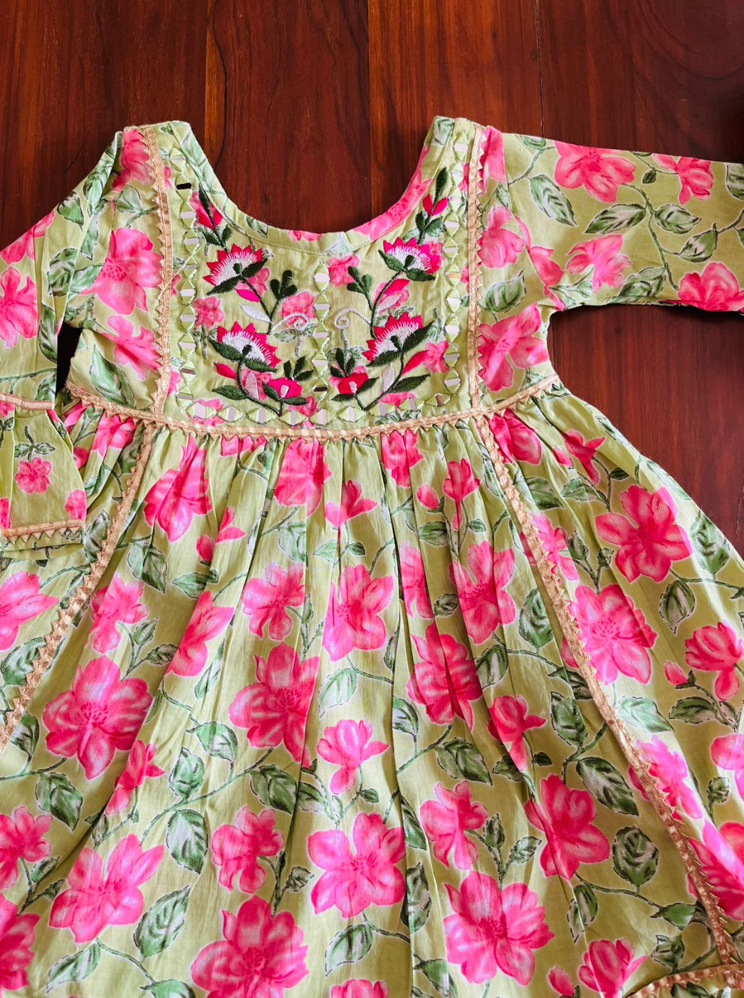 3 pc Kurti-Gharara