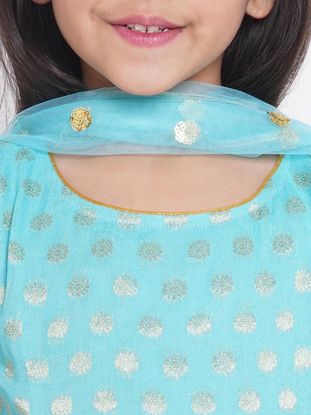 Samaa Banarasi frock with sharara