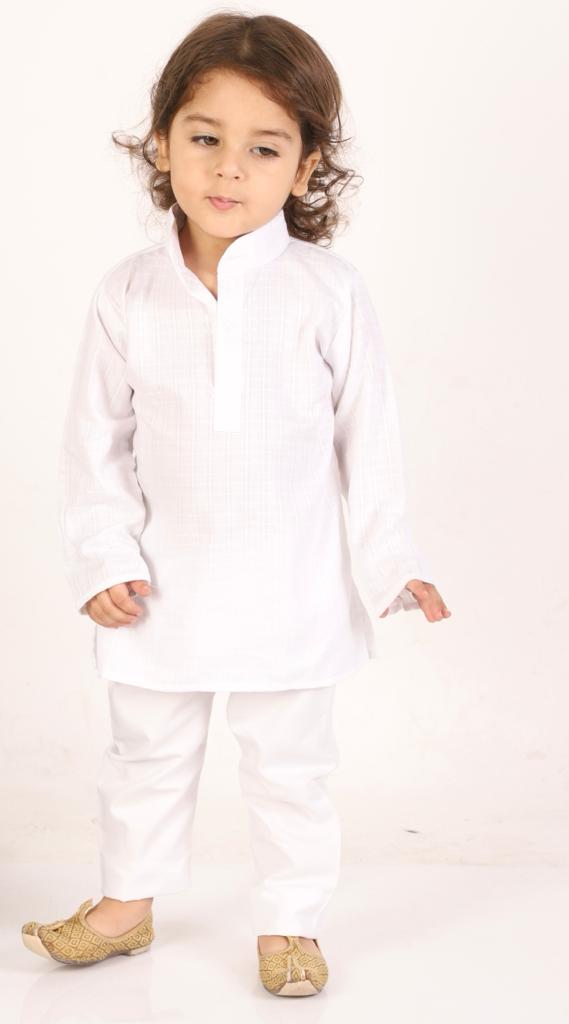 Noorani white kurta pyjama