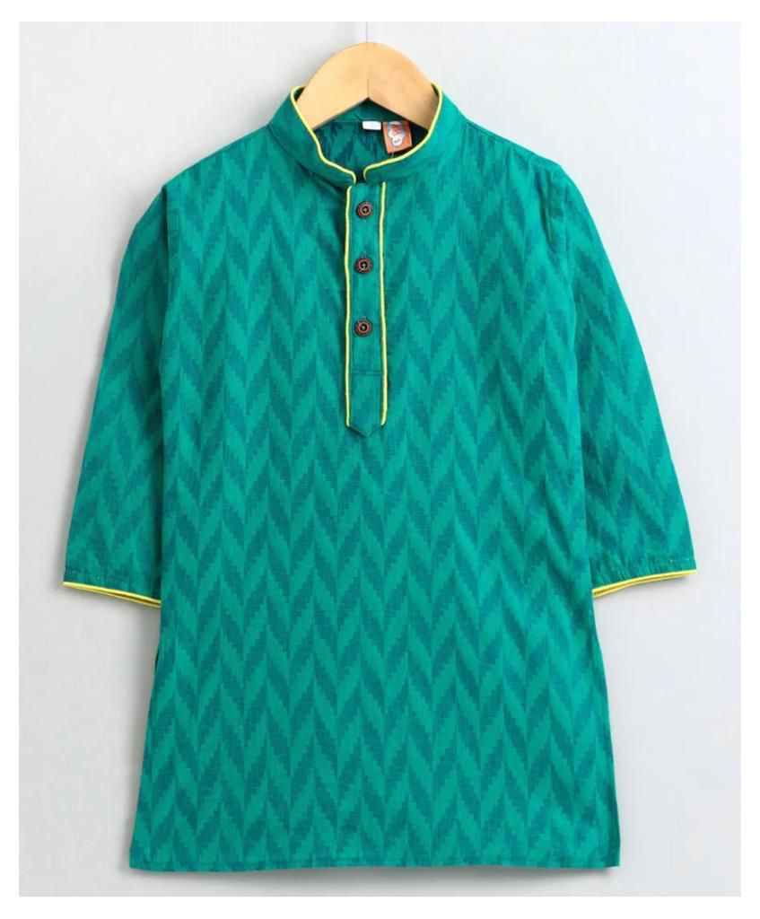 Handloom woven Kurta Pyjama