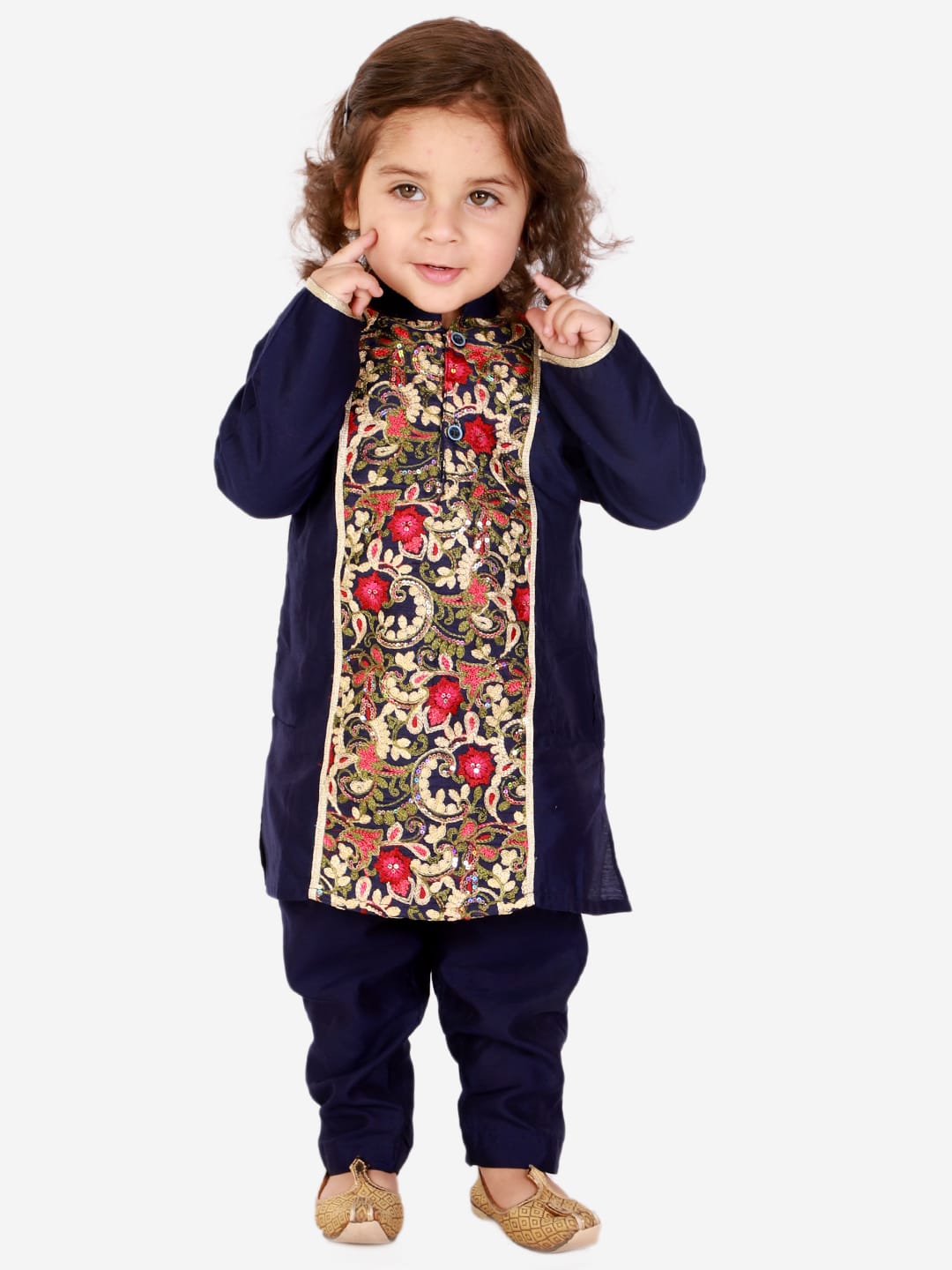 Chhote Nawab embroidered kurta pyjama