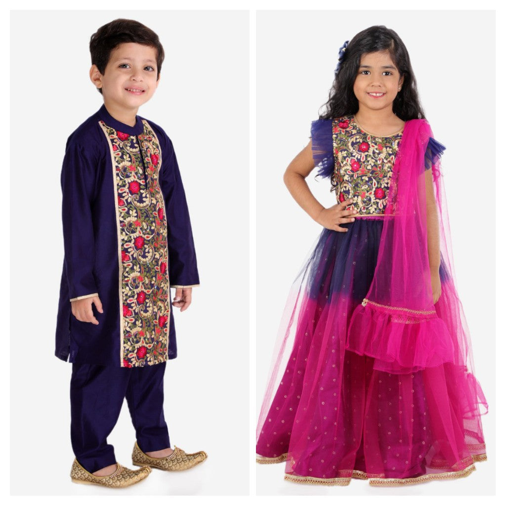 Chhote Nawab embroidered kurta pyjama
