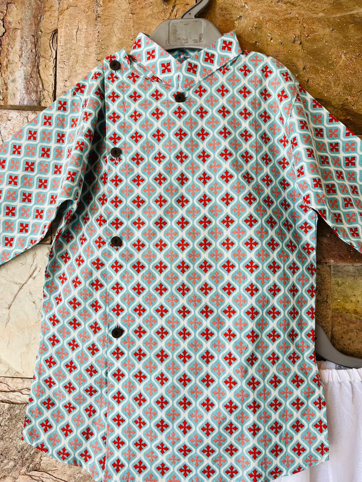 Side Button Kurta Pajama