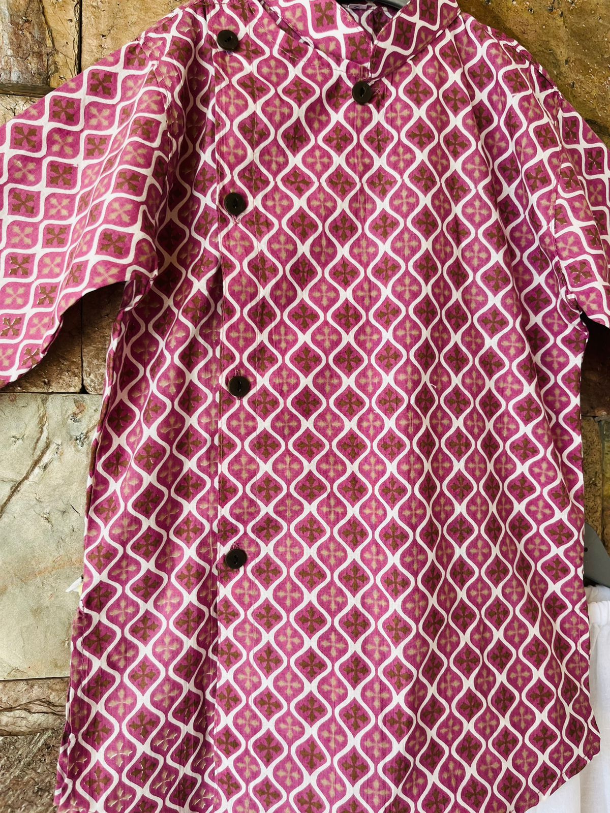 Side Button Kurta Pajama