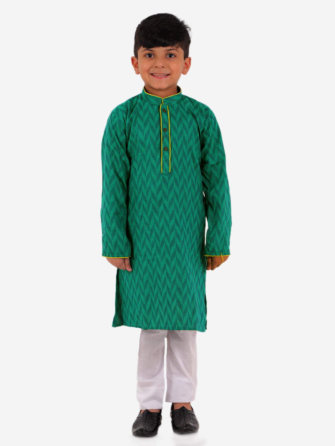 Handloom woven Kurta Pyjama