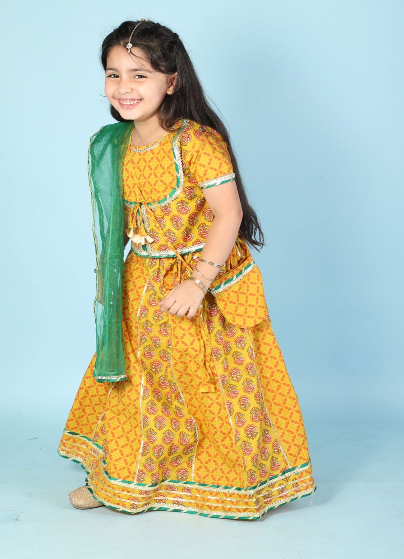 Radha Block Print Lehnga Choli