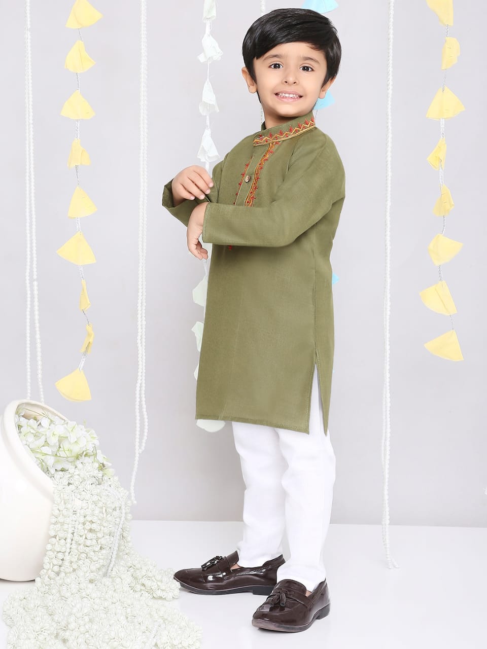Khadi style kurta Pajama