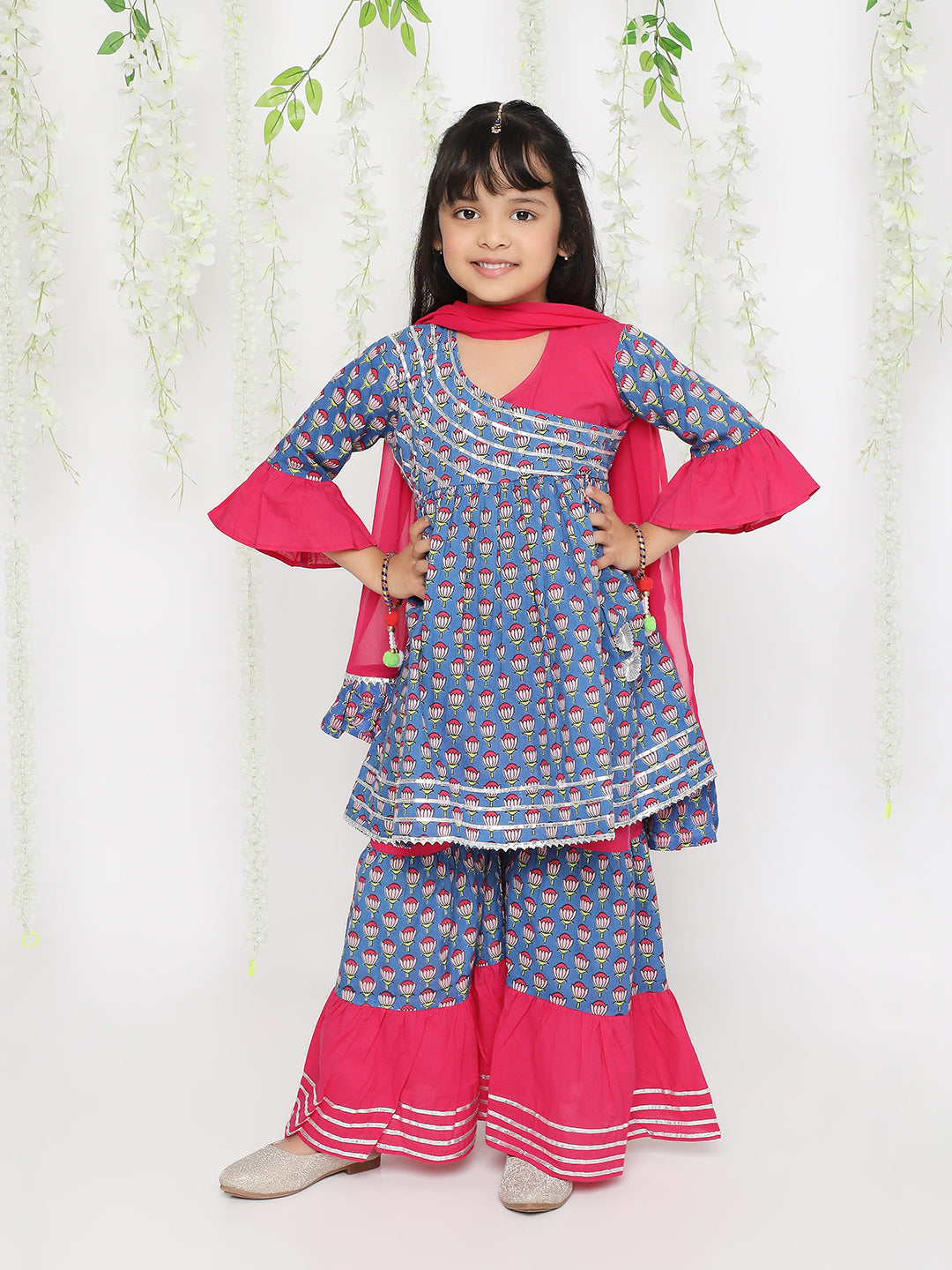 Angarakha Sharara with dupatta