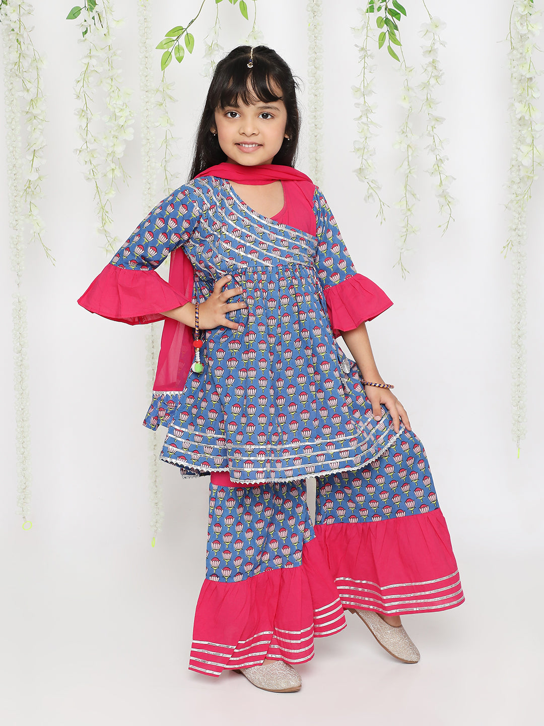 Angarakha Sharara with dupatta