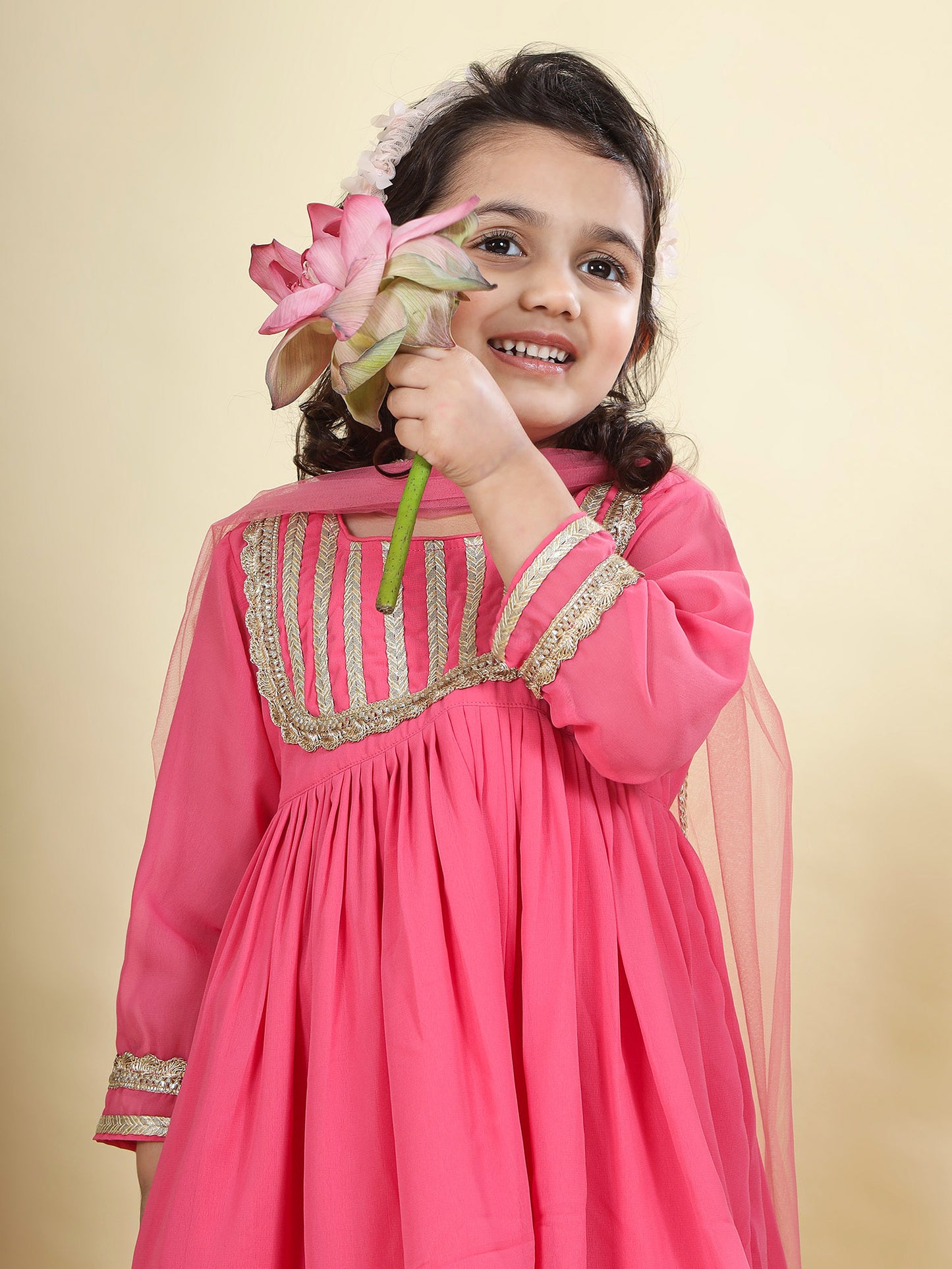 Mehak 3 pc frock and sharara pants