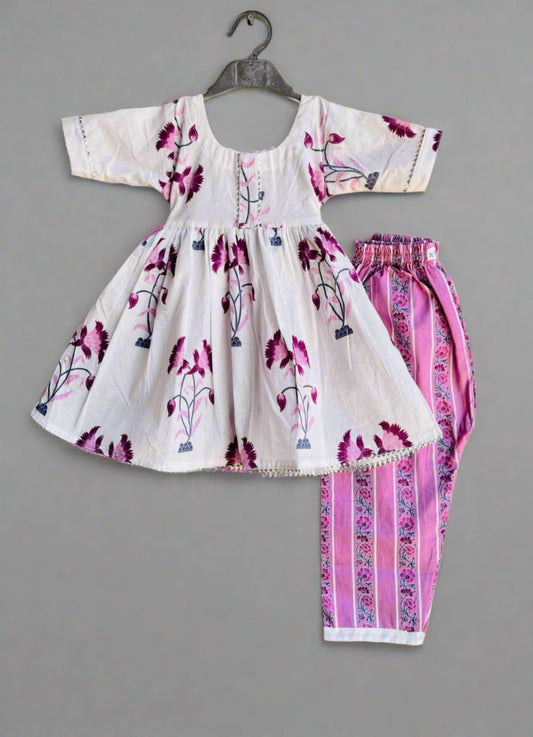 Samara matching girls  kurti- Pants
