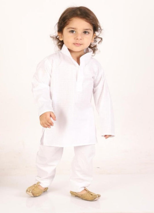 Noorani white kurta pyjama